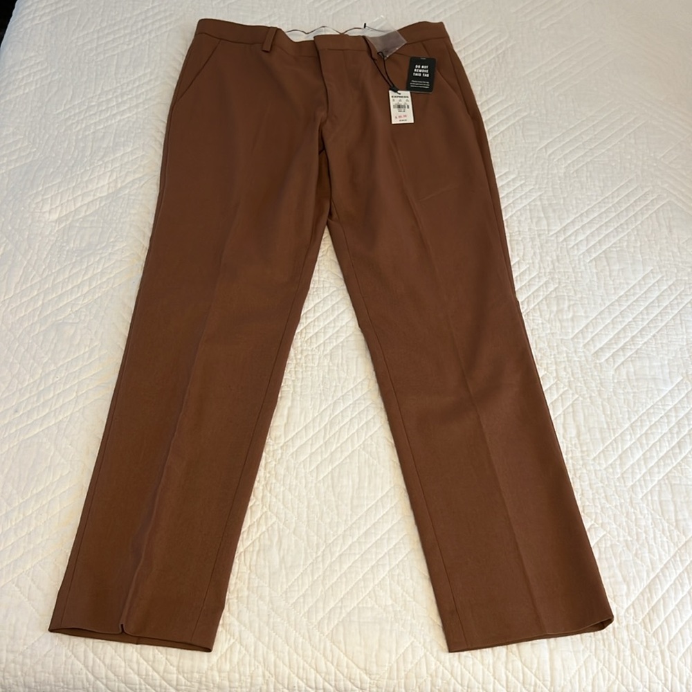 Express Men’s Pants Brown NWT, 28x30 Slim
